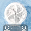 Blinkcee portable ultrasonic mini washing machine with compact design and control panel, suitable for small laundry loads.