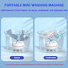Portable ultrasonic mini washing machine by Blinkcee with compact design and control panel for easy laundry cleaning.