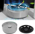 Blinkcee multifunctional ashtray and air purifier for home and office, featuring sleek design and integrated air cleaning components.
