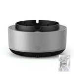 Blinkcee multifunctional ashtray and air purifier for home and office, featuring sleek design and integrated air cleaning features.