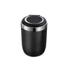 Portable stainless steel car ashtray by Blinkcee, compact and durable with a lid for easy smoking ash disposal.