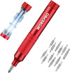 Blinkcee Precision Multi-Bit Screwdriver Set with various interchangeable bits and ergonomic handle for versatile repairs