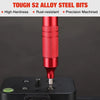 Blinkcee Precision Multi-Bit Screwdriver Set with interchangeable bits displayed on a clean workspace.