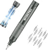 Blinkcee Precision Multi-Bit Screwdriver Set with various interchangeable bits and ergonomic handle for versatile repair tasks.