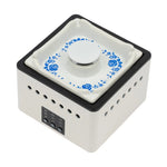 Blinkcee IncenseGuard device for protecting against incense smoke, shown in a sleek black design on a white background.