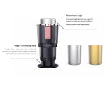 Blinkcee Smart Car Heating and Cooling Cup with on-the-go temperature control, showing a sleek, insulated cup with digital display.