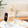Handheld Blinkcee Smart Food Printer Machine printing decorative designs on a cake surface.