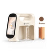 Handheld Blinkcee Smart Food Printer Machine with digital control screen and printing nozzle for customized food designs.