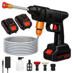 Portable cordless electric power jet by Blinkcee with sleek design and nozzle for efficient cleaning or water blasting.
