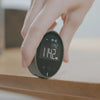 Electric distance measuring ruler by Blinkcee showing a digital display and measuring tape extension for precise length measurements.
