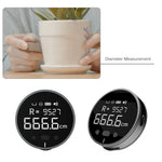 Electric distance measuring ruler by Blinkcee, showing digital display and compact design for precise measurements