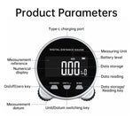 Electric distance measuring ruler by Blinkcee showing digital display and sleek design for accurate measurements