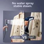 Blinkcee Jack and Rose portable clothes steamer, compact handheld device with water tank and steam nozzle for wrinkle removal.