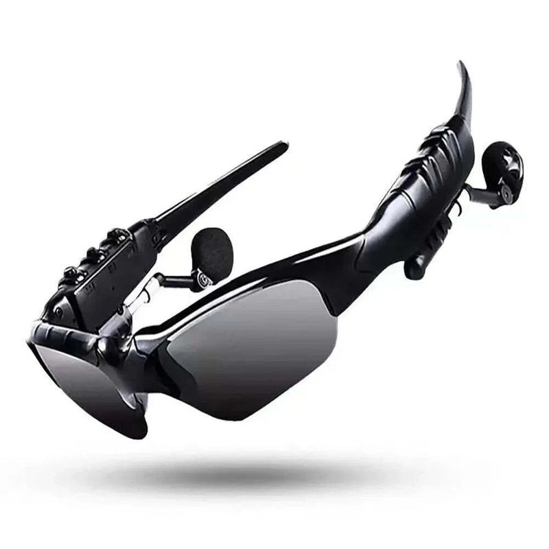 Blinkcee Bluetooth sunglasses with built-in surround sound, sleek design, and polarized lenses for stylish audio experience.