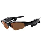 Blinkcee Bluetooth sunglasses with built-in surround sound, stylish eyewear featuring integrated audio for hands-free listening.