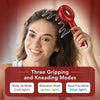 Electric Scalp Massager Comb with Oil Applicator
