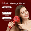 Electric Scalp Massager Comb with Oil Applicator