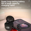 Close-up of Blinkcee Mini Invisible Earbuds showing sleek, compact design in black with subtle in-ear fit