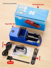 Automatic electric rolling machine by Blinkcee, compact device for rolling cigarettes or herbal blends efficiently.