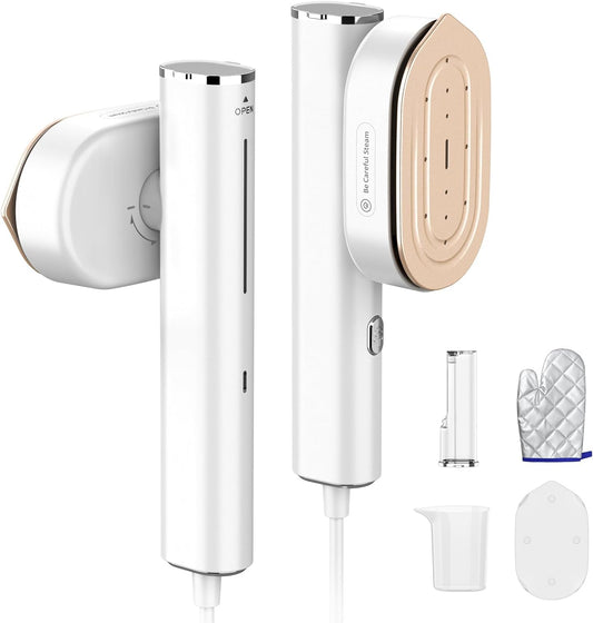 Portable Travel Clothes Steamer – Fast, Compact & Easy to Use