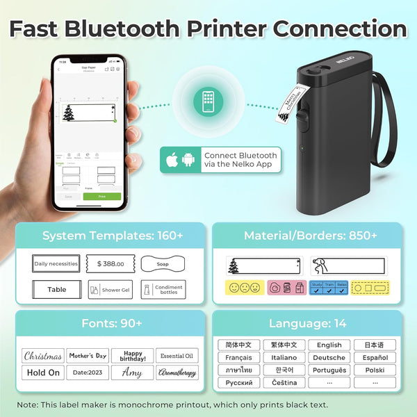 Bluetooth Label Maker