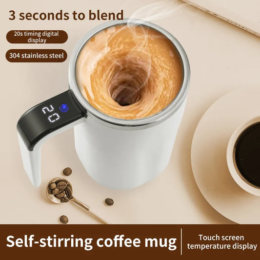 ☕ Automatic Self-Stirring Coffee Mug