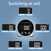 Electric distance measuring ruler by Blinkcee, showing a digital LCD display and a sleek handheld design for precise measurements.