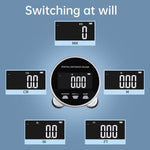 Electric distance measuring ruler by Blinkcee, showing a digital LCD display and a sleek handheld design for precise measurements.