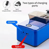 Automatic electric rolling machine by Blinkcee, showing a compact device with metal rollers for easy cigarette rolling.