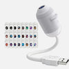 Blinkcee projector night light displaying Halloween, Christmas, and planet images for festive or space-themed decorating.